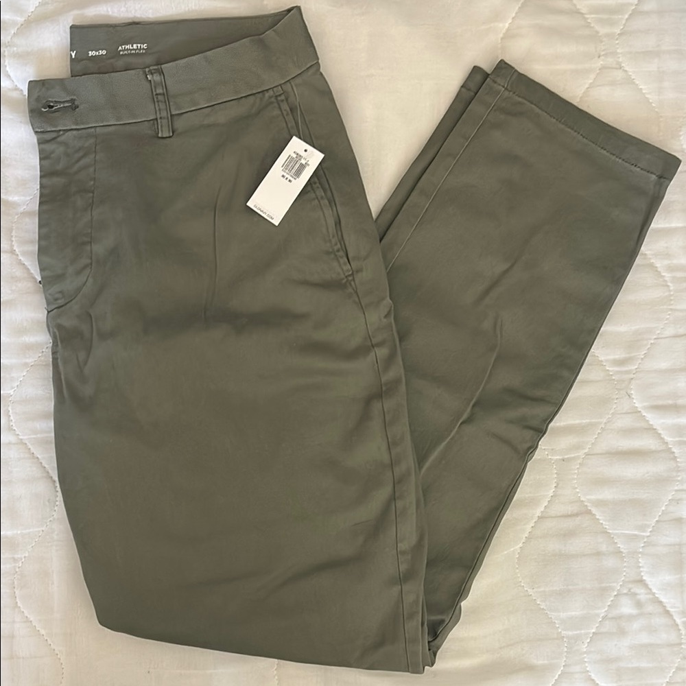 Old Navy Green Chino Khakis